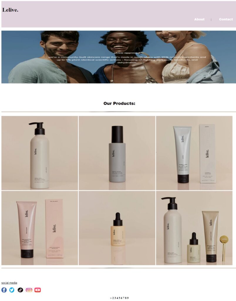 e-commerce store